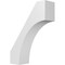 Ekena Millwork 6-in. W x 18-in. D x 24-in. H Westlake Architectural Grade PVC Knee Brace BRCP06X18X24WTL - alternate 1